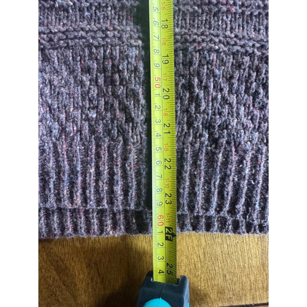 Sherpa Adventure Gear Sweater XL Brown Chunky Knit Textured Outdoor - Picture 9 of 9